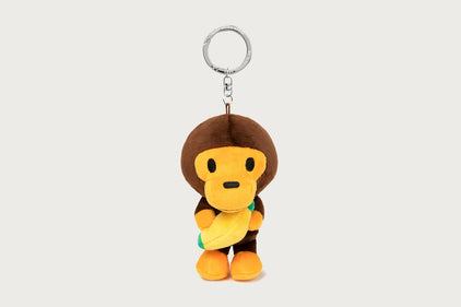 BABY MILO BANANA PLUSH DOLL KEYCHAIN 12CM