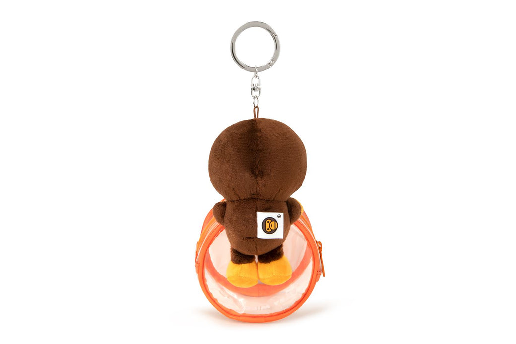Miloキーホルダー＆ピンバッジ3点セット BABY MILO PLUSH DOLL POUCH KEYCHAIN | bape.com