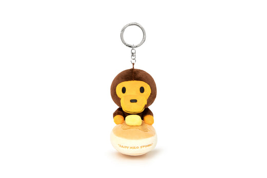 BABY MILO PANCAKE PLUSH DOLL KEYCHAIN