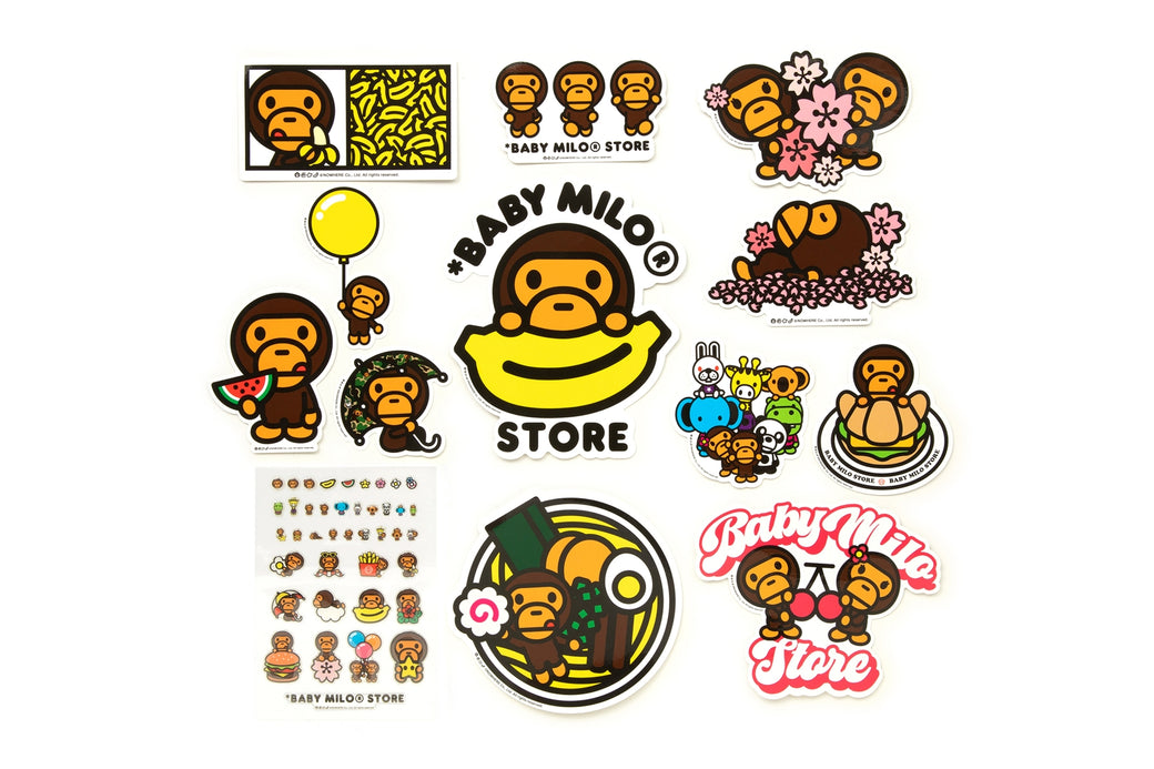 BABY MILO STORE STICKER SET | bape.com