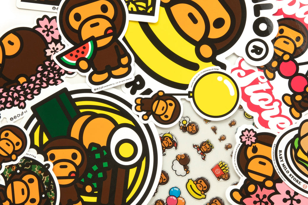 BABY MILO STORE STICKER SET | bape.com
