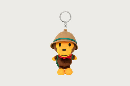 BABY MILO CAMPING PLUSH DOLL KEYCHAIN 15CM