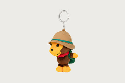 BABY MILO CAMPING PLUSH DOLL KEYCHAIN 15CM