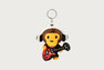 BABY MILO GUITAR PLUSH DOLL KEYCHAIN 15CM