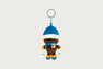 BABY MILO SKIING PLUSH DOLL KEYCHAIN 15CM