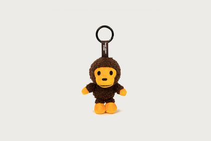 BABY MILO FUR PLUSH DOLL KEYCHAIN 10CM