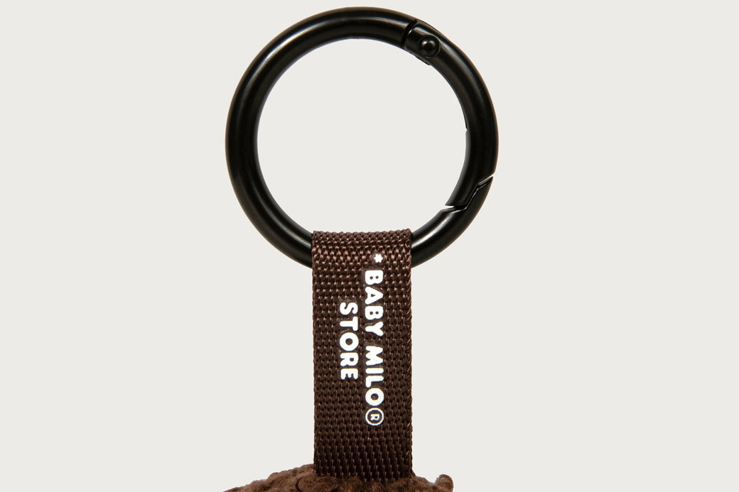 BABY MILO FUR PLUSH DOLL KEYCHAIN 10CM | bape.com