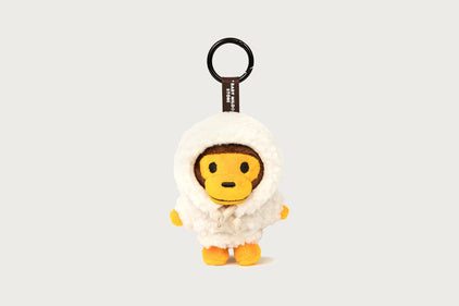 BABY MILO HOODIE PLUSH DOLL KEYCHAIN 10CM