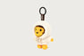 BABY MILO HOODIE PLUSH DOLL KEYCHAIN 10CM