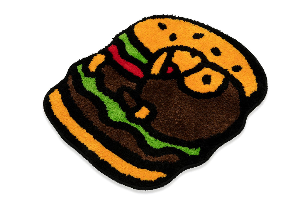 即発送 極少 25SS BAPE BABY MILO HAMBURGER RUG BABY MILO HAMBURGER RUG | bape.com