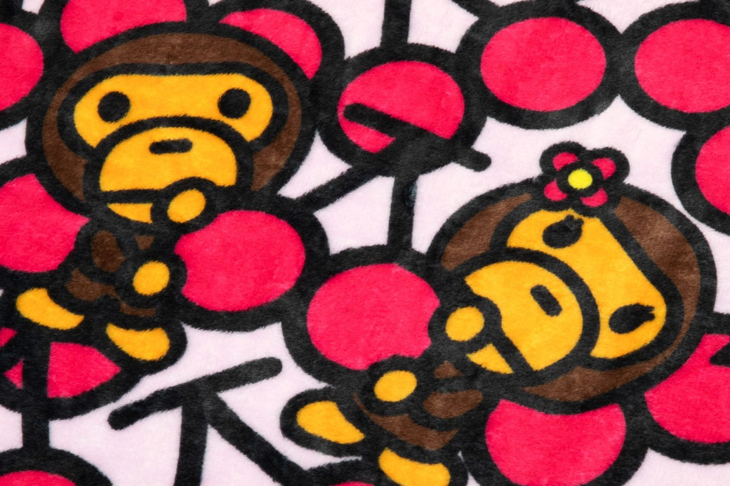 BABY MILO CHERRY PATTERN BLANKET | bape.com