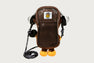 BABY MILO GUITAR PLUSH DOLL MOBILE PHONE BAG
