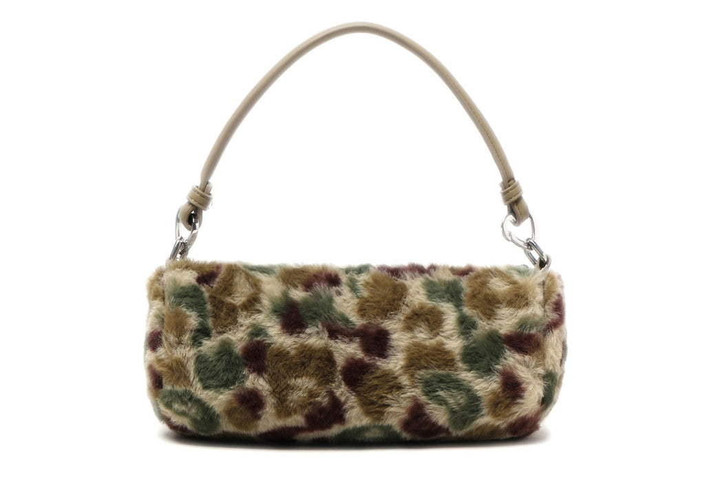 PATTERN FAUX FUR SHOULDER BAG | bape.com