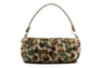 PATTERN FAUX FUR SHOULDER BAG