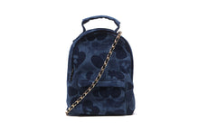 CAMO DENIM MINI BACKPACK HANDBAG