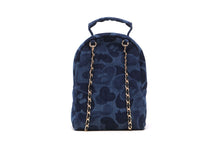 CAMO DENIM MINI BACKPACK HANDBAG