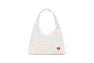QUILTED HEART MONOGRAM SHOULDER BAG