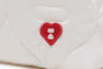 QUILTED HEART MONOGRAM SHOULDER BAG