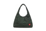 QUILTED HEART MONOGRAM SHOULDER BAG