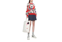 QUILTED HEART MONOGRAM TOTE BAG