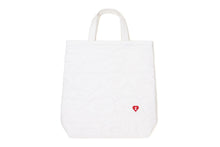 QUILTED HEART MONOGRAM TOTE BAG