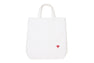 QUILTED HEART MONOGRAM TOTE BAG