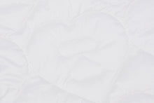QUILTED HEART MONOGRAM TOTE BAG