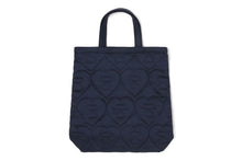 QUILTED HEART MONOGRAM TOTE BAG