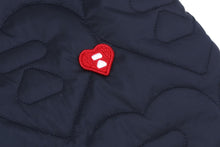 QUILTED HEART MONOGRAM TOTE BAG