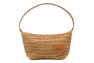 HEART BADGE WEAVING HANDBAG