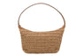 HEART BADGE WEAVING HANDBAG