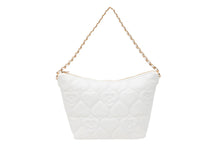 QUILTED HEART MONOGRAM MINI HANDBAG