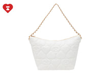 QUILTED HEART MONOGRAM MINI HANDBAG