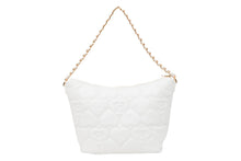 QUILTED HEART MONOGRAM MINI HANDBAG