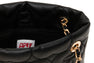 QUILTED HEART MONOGRAM HANDBAG