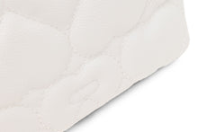 QUILTED HEART MONOGRAM HANDBAG