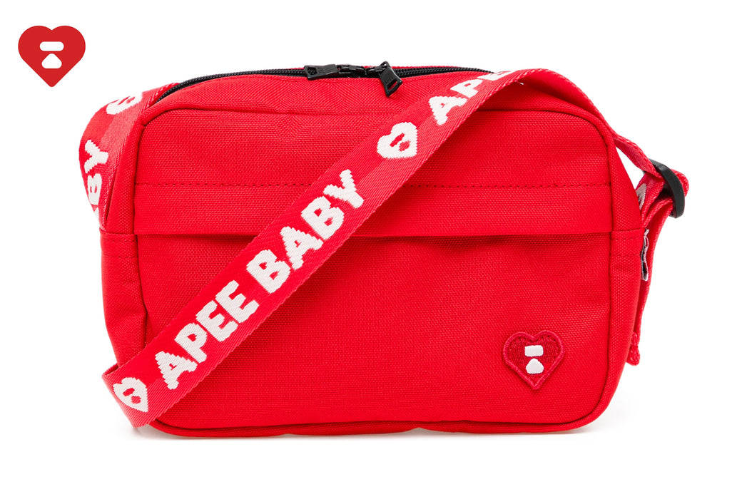 HEART BADGE CROSSBODY MINI BAG #1 | bape.com