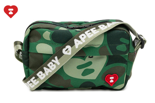 HEART BADGE CROSSBODY CAMO MINI BAG #1