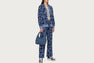 LINE CAMO QUILTING MINI BAG