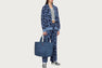 LINE CAMO QUILTING BIG TOTE BAG
