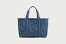 LINE CAMO QUILTING BIG TOTE BAG
