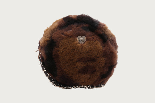 APEE CAMO FURRY ROUND BAG