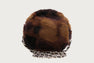 APEE CAMO FURRY ROUND BAG