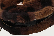 APEE CAMO FURRY ROUND BAG