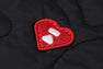 HEART QUILTING TOTE BAG
