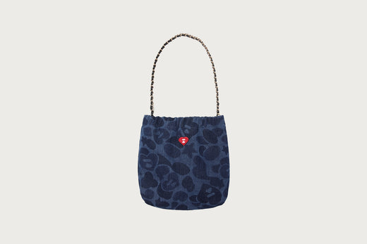 DENIM CAMO MINI BAG