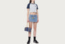 APEE CAMO PU BAGUETTE BAG