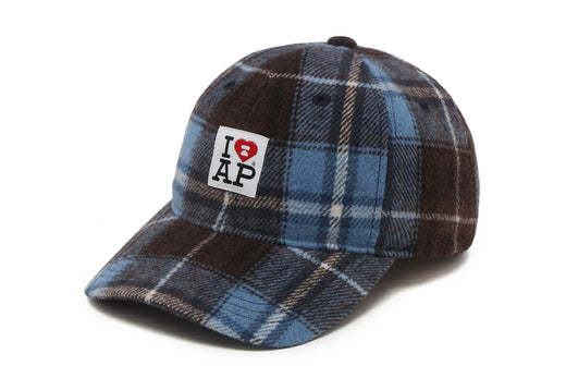 FLANNEL PLAID BASEBALL CAP #1
