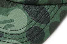 FAUX LEATHER BASEBALL CAP