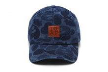DENIM CAMO BASEBALL CAP